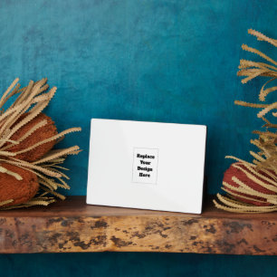 Create Your Own white  Plaque