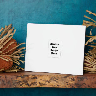 Create Your Own white  Plaque