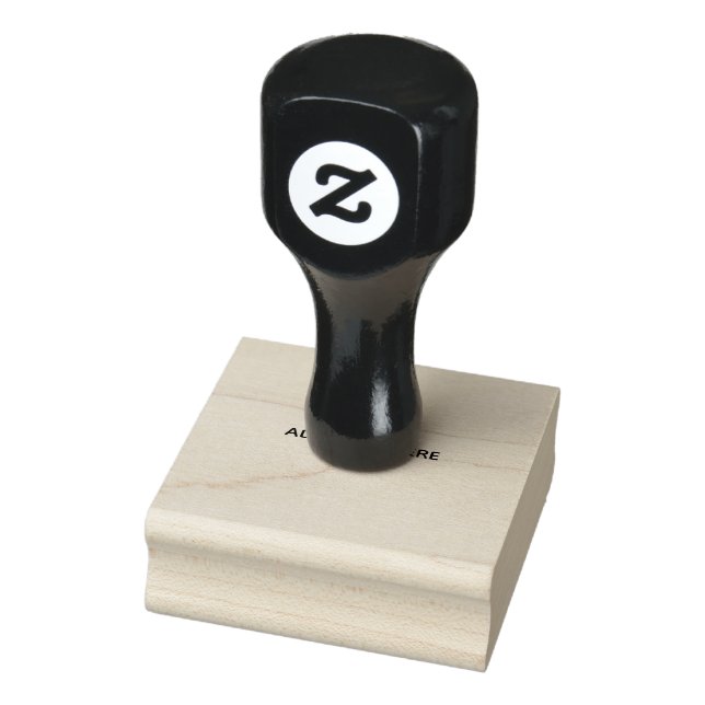 Create Your Own White Rubber Stamp (Stamp)