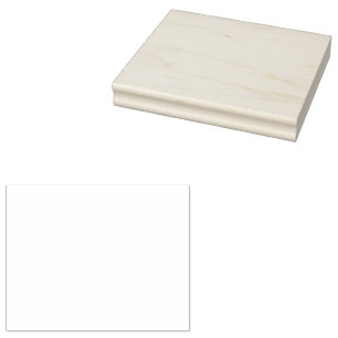 Create Your Own white Rubber Stamp