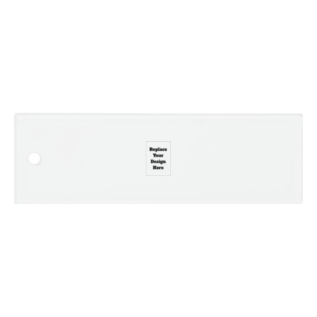 Create Your Own white  Ruler (Front)