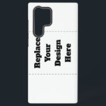 Create Your Own white  Samsung Galaxy S22 Ultra Case<br><div class="desc">This design is minimalist style which can be easily updated with your photo and text. If you need any help please contact me using the massage button below and I will be happy to help.</div>