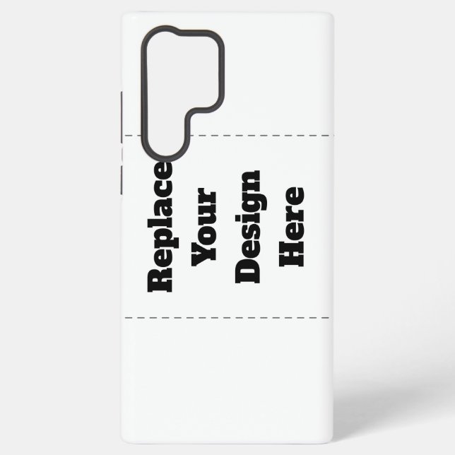 Create Your Own white  Samsung Galaxy Case (Back)