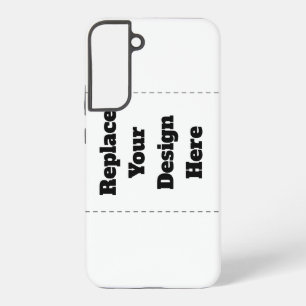 Create Your Own white Samsung Galaxy S22+ Case