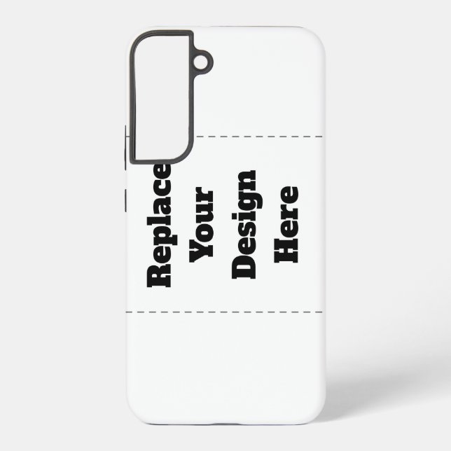 Create Your Own white  Samsung Galaxy Case (Back)