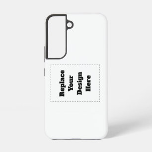 Create Your Own white  Samsung Galaxy S22 Case