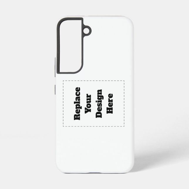 Create Your Own white  Samsung Galaxy Case (Back)