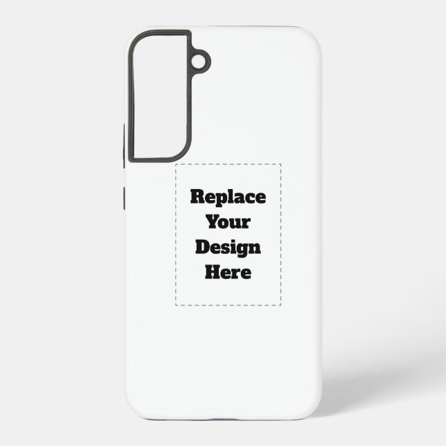 Create Your Own white  Samsung Galaxy Case (Back)