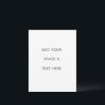 Create Your Own white  Save The Date<br><div class="desc">This design is minimalist style which can be easily updated with your photo and text. If you need any help please contact me using the massage button below and I will be happy to help.</div>