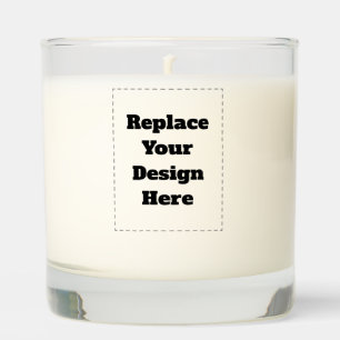 Create Your Own white  Scented Candle