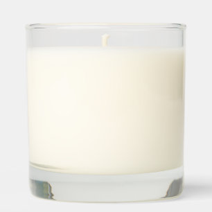 Create Your Own white Scented Candle
