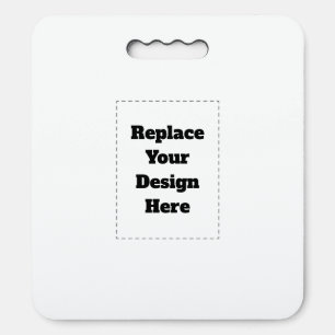 Create Your Own white  Seat Cushion