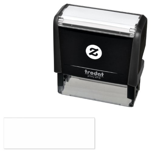 Create your own white Self-inking Stamp