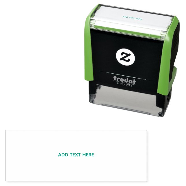 Create Your Own White  Self-inking Stamp (In Situ)