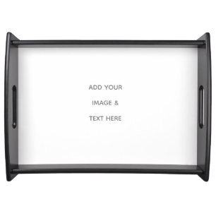 Create Your Own white Serving Tray