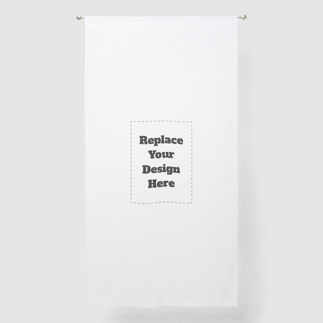 Create Your Own white  Sheer Curtains (Front)