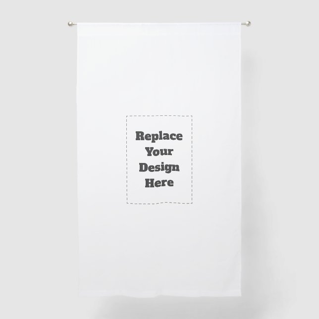 Create Your Own white  Sheer Curtains (Front)