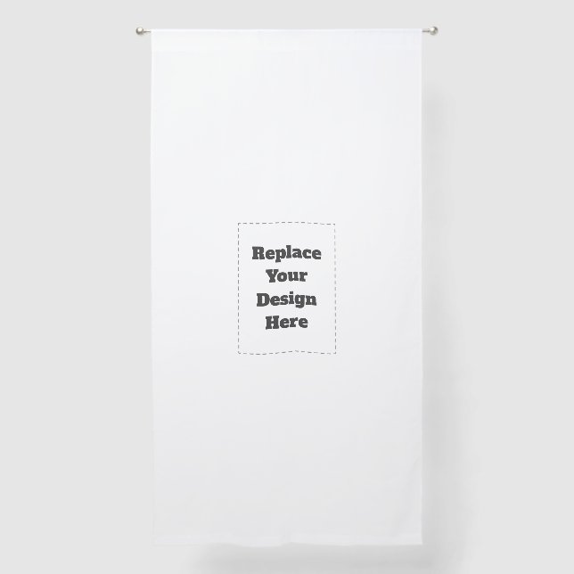 Create Your Own white  Sheer Curtains (Front)