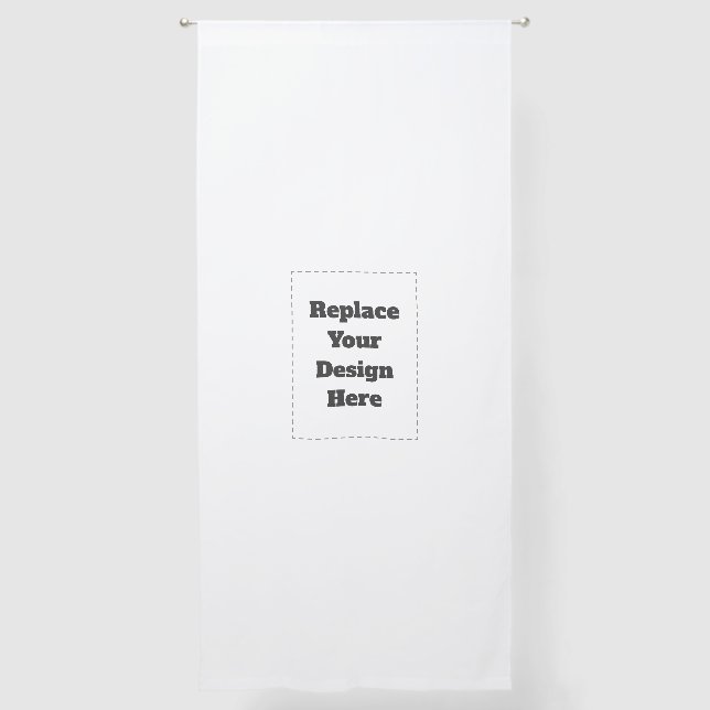 Create Your Own white  Sheer Curtains (Front)