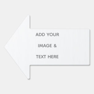 Create Your Own white  Sign