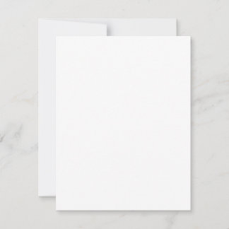 Create Your Own white simple Holiday Card