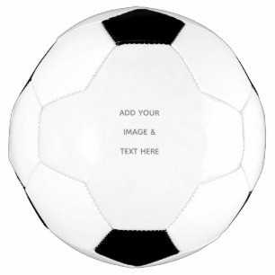 Create Your Own white  Soccer Ball