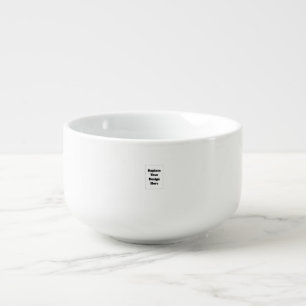 Create Your Own white Soup Mug