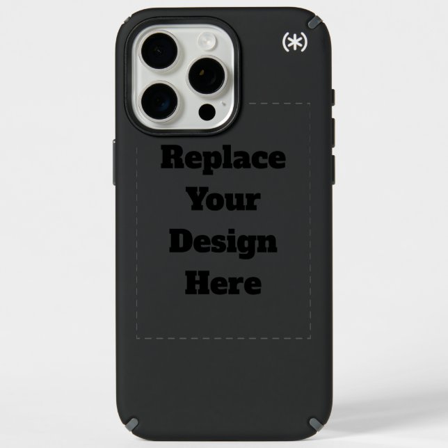 Create Your Own white  Speck iPhone Case (Front)