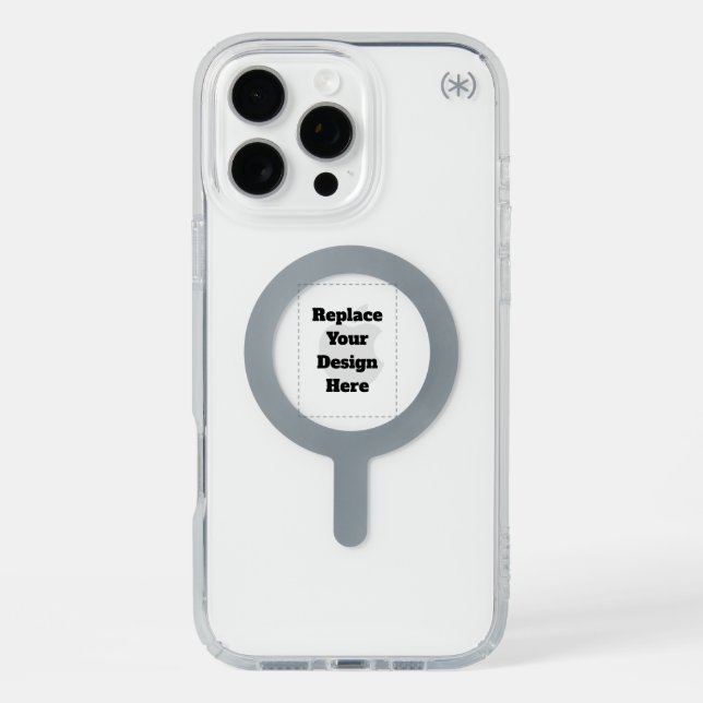 Create Your Own white  Speck iPhone Case (Front)