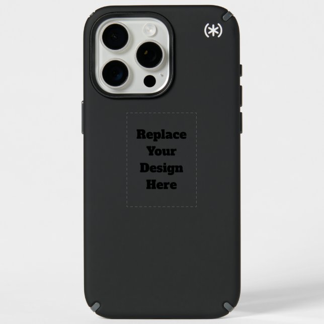 Create Your Own white  Speck iPhone Case (Front)