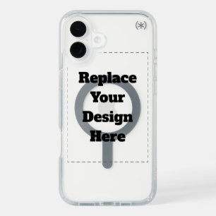 Create Your Own white  iPhone 16 Plus Case