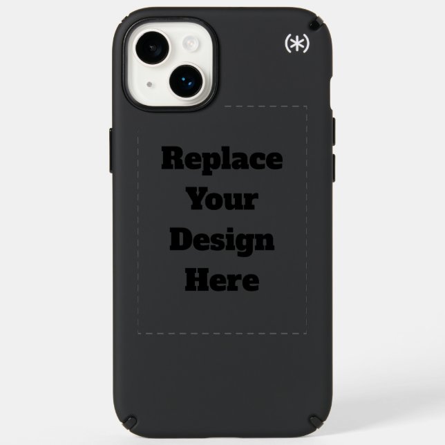 Create Your Own white  Speck iPhone Case (Front)