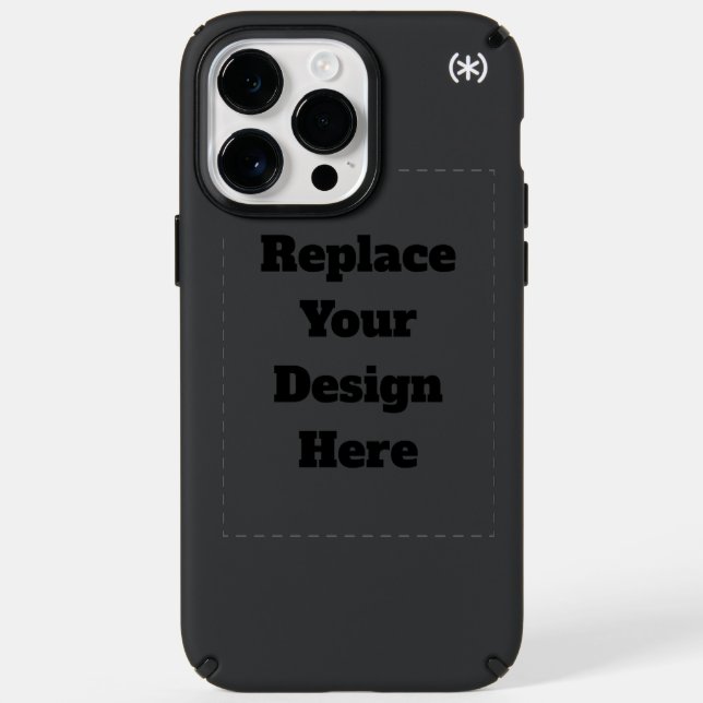 Create Your Own white  Speck iPhone Case (Front)