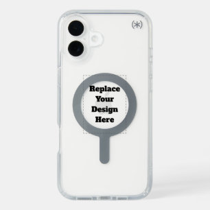 Create Your Own white  iPhone 16 Plus Case