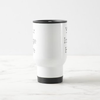 Create Your Own White Stainless Steel Travel Mug | Zazzle