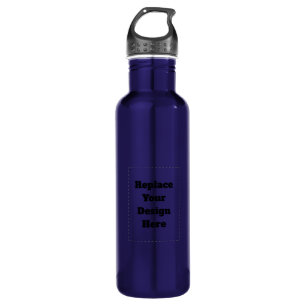 Create Your Own white  Stainless Steel Water Bottle
