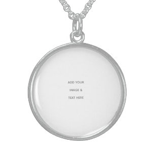 Create Your Own white  Sterling Silver Necklace