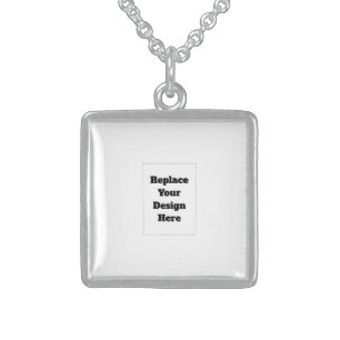 Create Your Own white  Sterling Silver Necklace