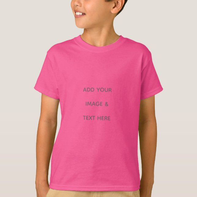 Create Your Own white  T-Shirt (Front)