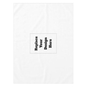 Create Your Own white  Tablecloth