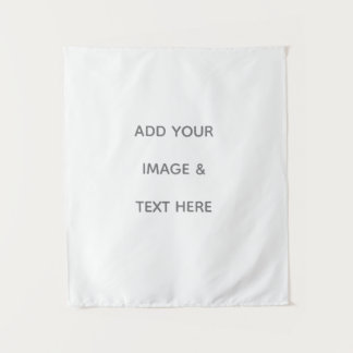 Create Your Own white  Tapestry