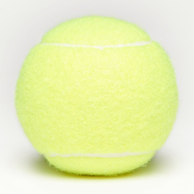  Create Your Own white Tennis Balls (Front)