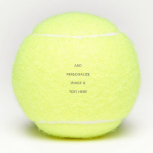 Create Your Own white  Tennis Balls
