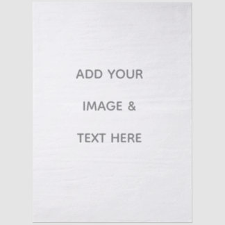 Create Your Own white  Tissue Paper