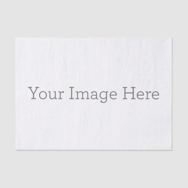 Custom 10lb Tissue Paper, Size: 10" x 14" (Front)