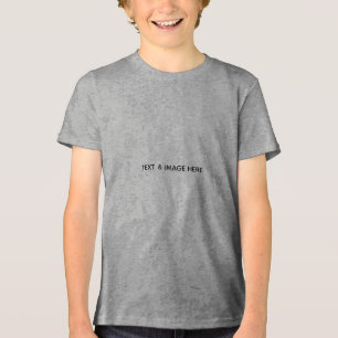 Create Your Own white Tri-Blend Shirt