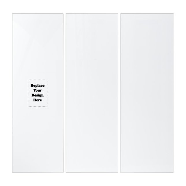 Create Your Own white  Triptych (Front)