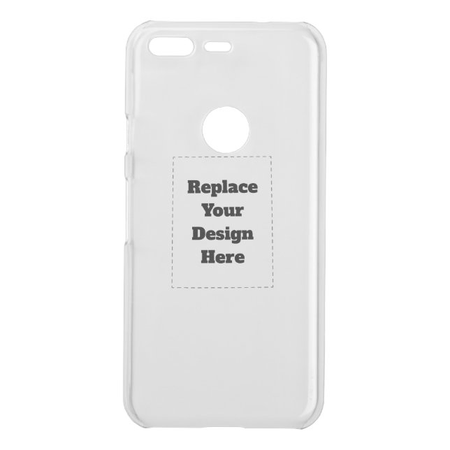 Create Your Own white  Uncommon Google Pixel Case (Back)