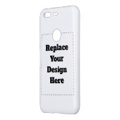 Create Your Own white  Uncommon Google Pixel Case (Back/Left)