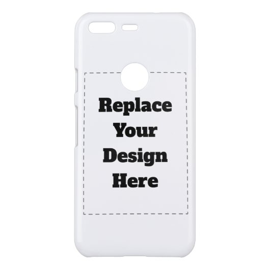 Create Your Own white  Uncommon Google Pixel Case (Back)